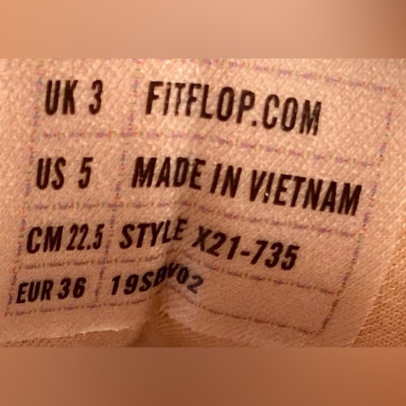 Fitflop Rally Metallic sneakers NWT - Picture 6 of 7